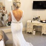 Bride getting ready
